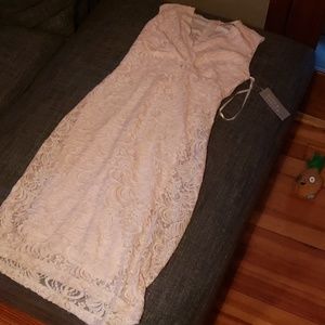 Light Pink Lace Dress